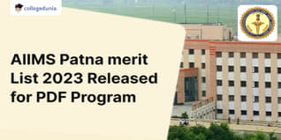 AIIMS Patna Merit List 2023 Released for PDF Program @aiimspatna.edu.in; Check Details Here